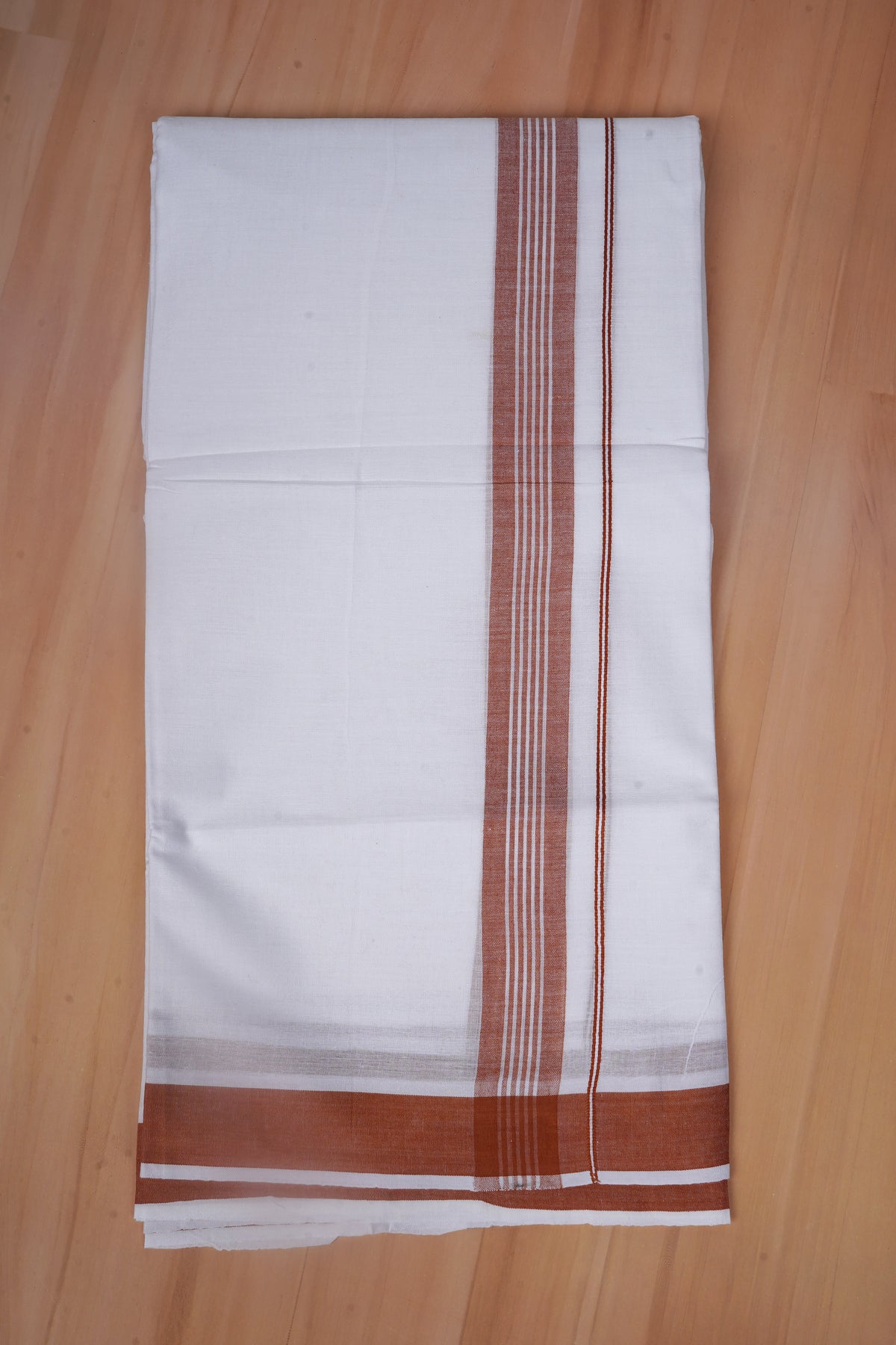 FCD-632 W/D DHOTI 3.80 MTR - Brown