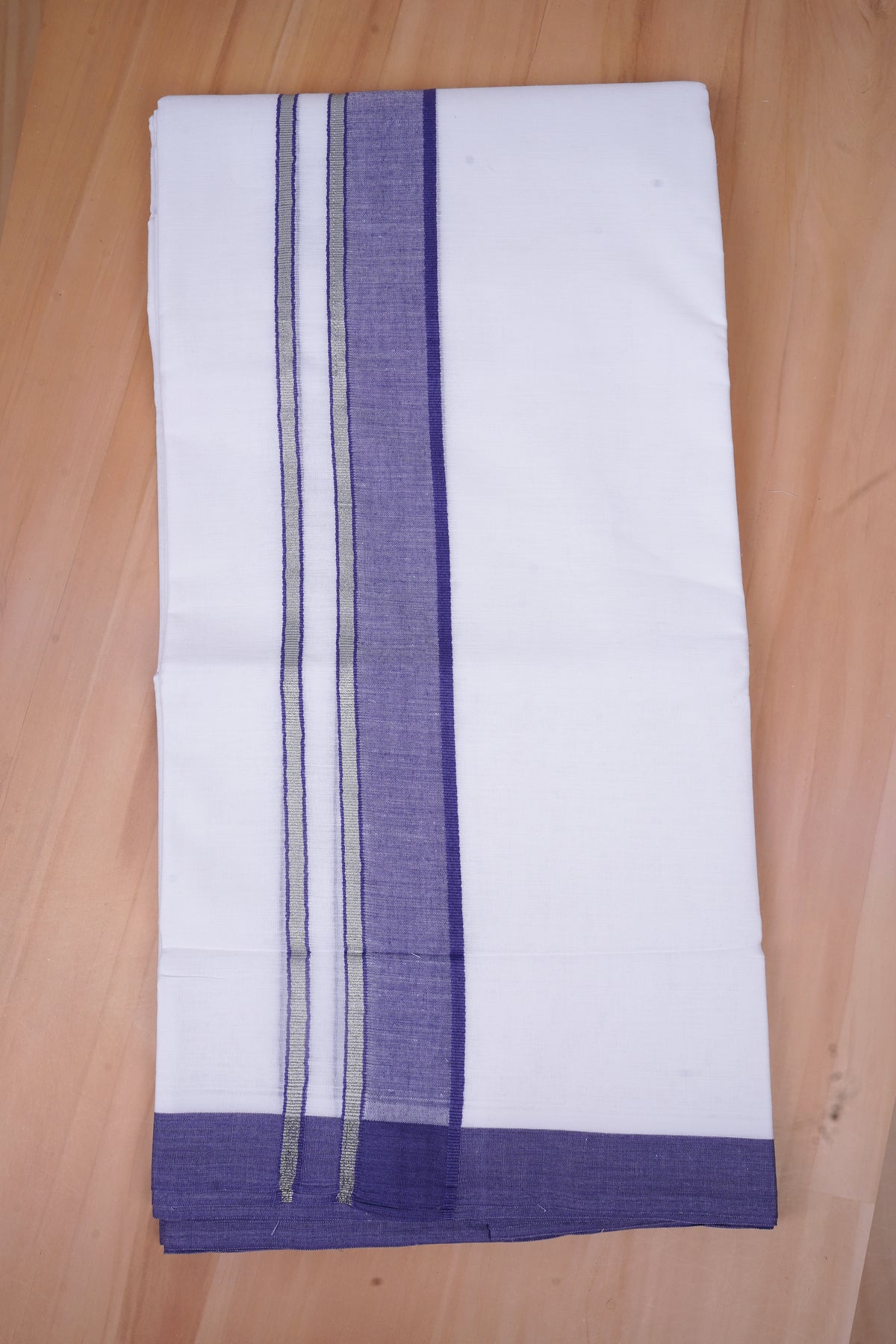 FCD-525 W/D DHOTI 3.80 MTR-Light Blue