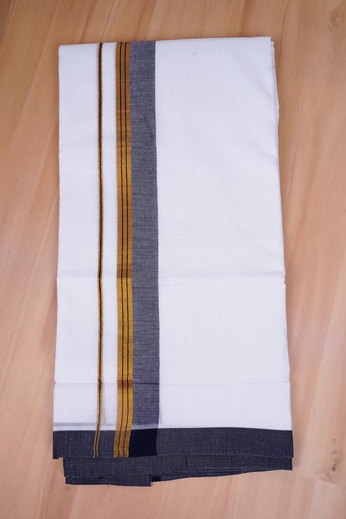 FCD-528 W/D DHOTI 3.80 MTR-Black