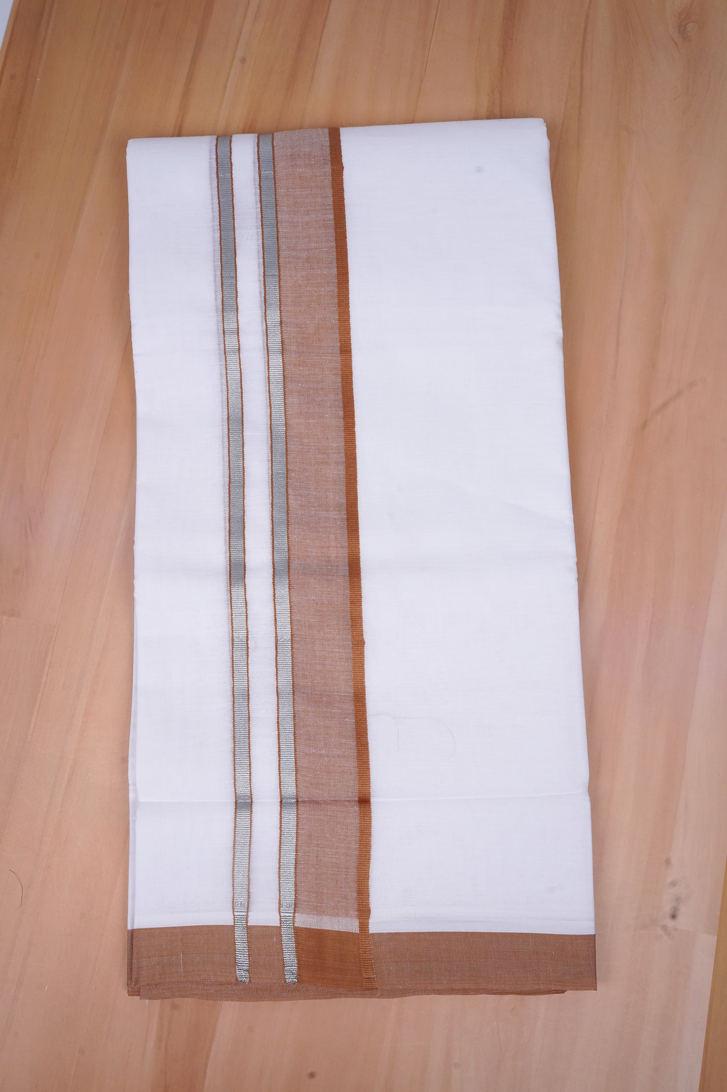 FCD-525 W/D DHOTI 3.80 MTR-Brown