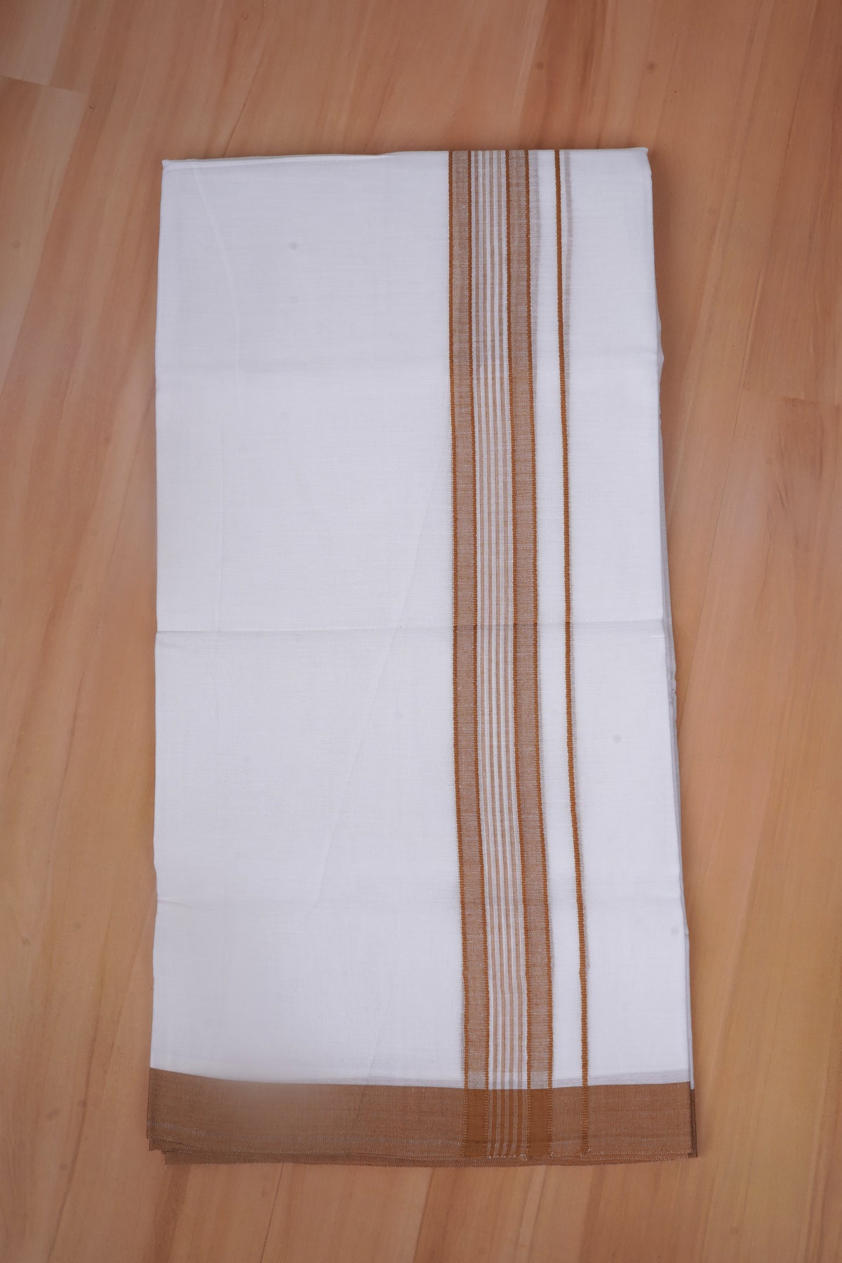 FCD-529 W/D DHOTI 3.80 MTR-Brown