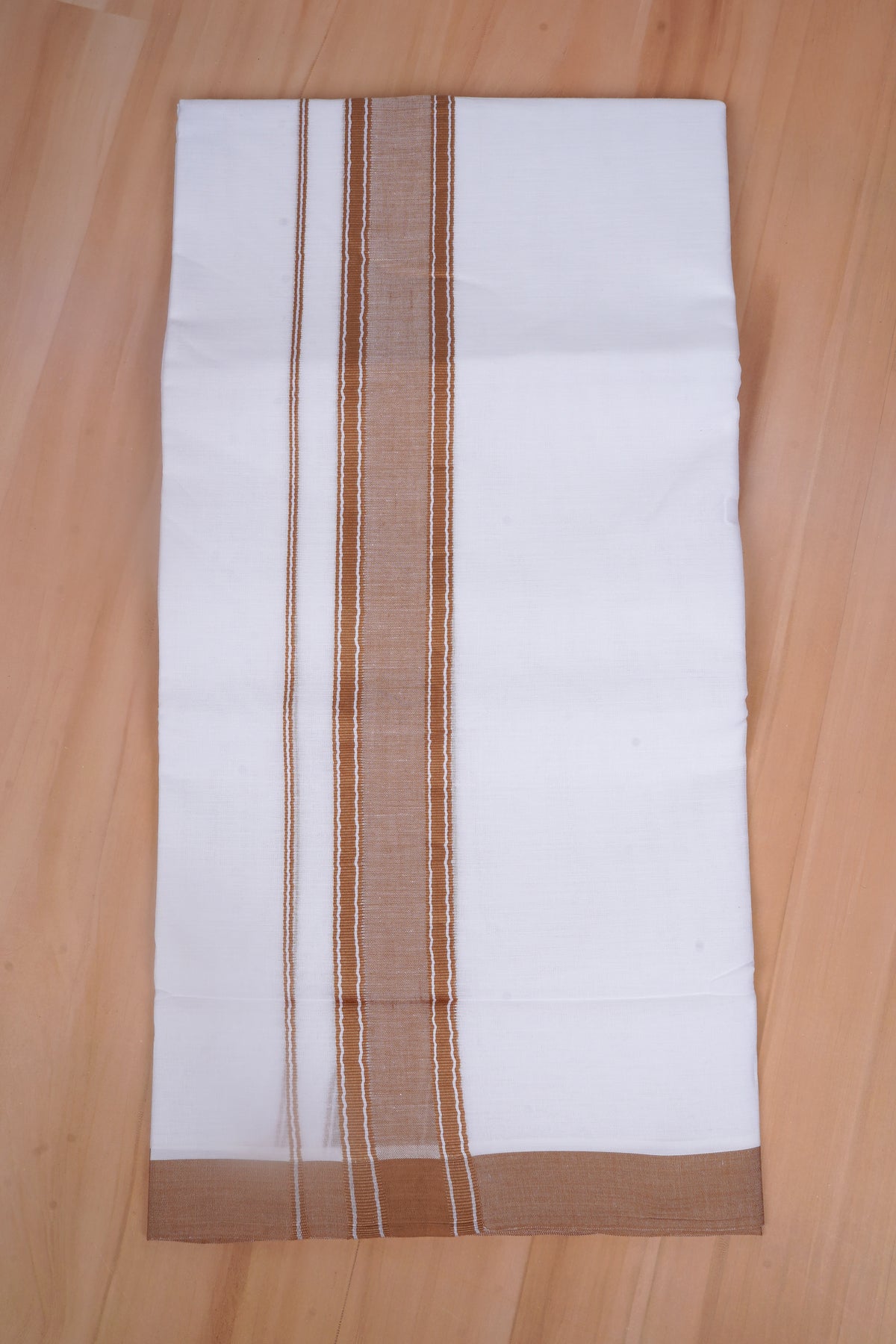 FCD-527 W/D DHOTI 3.80 MTR-Brown