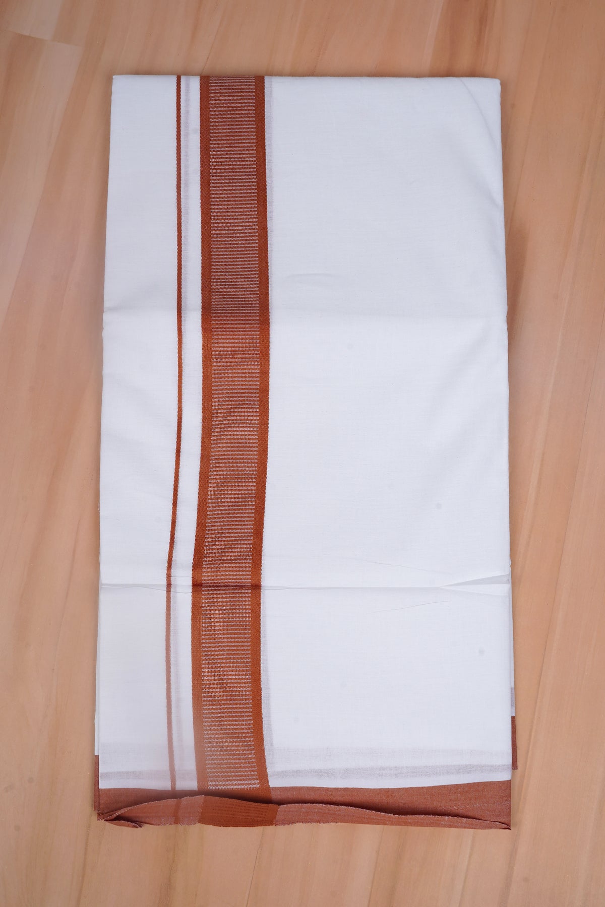FCD-601 W/D DHOTI 3.80 MTR - Brown