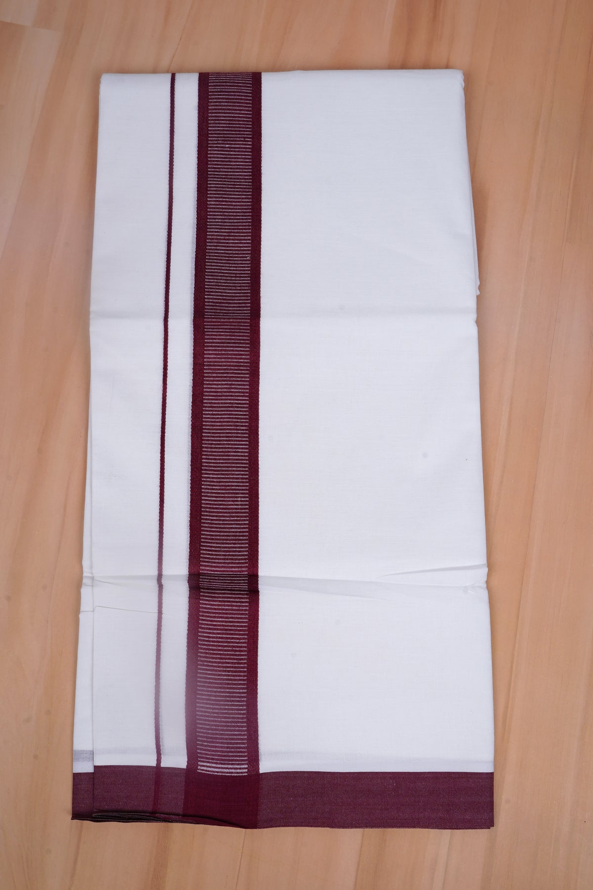 FCD-601 W/D DHOTI 3.80 MTR - Maroon