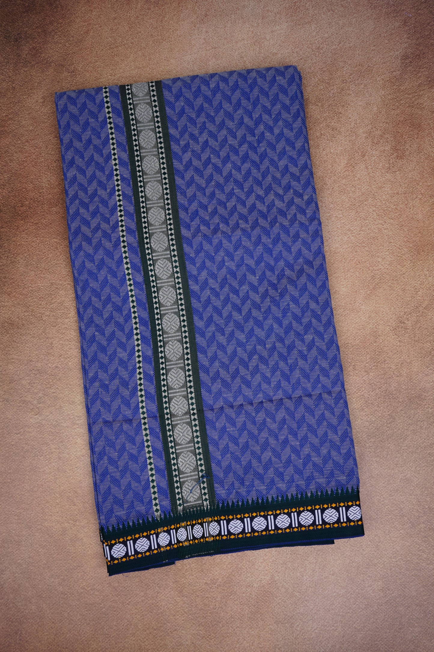 Sulthan Colours Dhoti - Blue