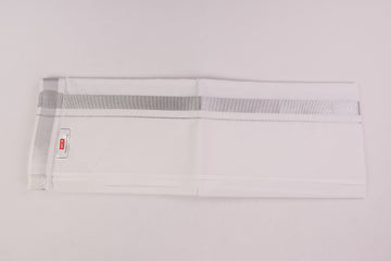 ORDER VELCRO POCKET WHITE SILVER BORDER READYMADE SINGLE DHOTHIE