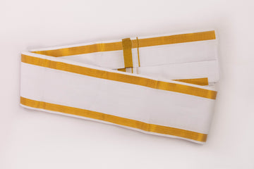 3/4 INCH JARI SHAWL WHITE - KT-03