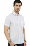 Buy Men BRAVO OYT Half Sleeve White Shirt