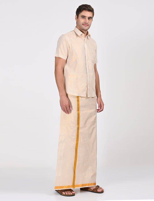 Festival Feast Single Set - 60001 - Gold (Perfume & Dhoti Belt Free)