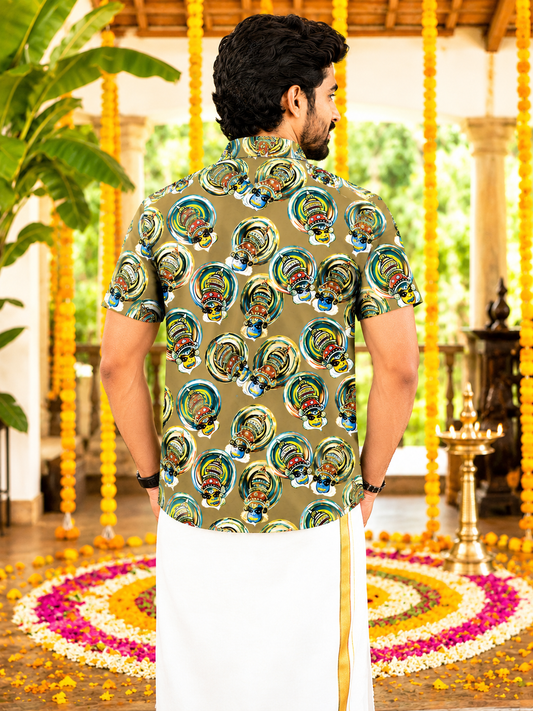 MCR ONAM PREMIUM SHIRT - KATHAKALI - D2