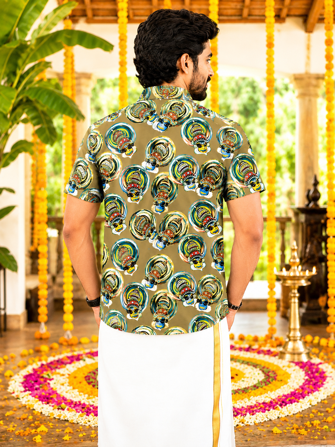 MCR ONAM PREMIUM SHIRT - KATHAKALI - D2
