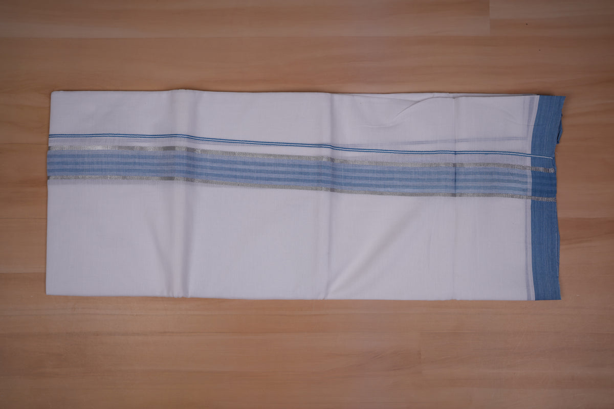 FCD-593 W/D DHOTHIE 3.80 MTR-BLUE