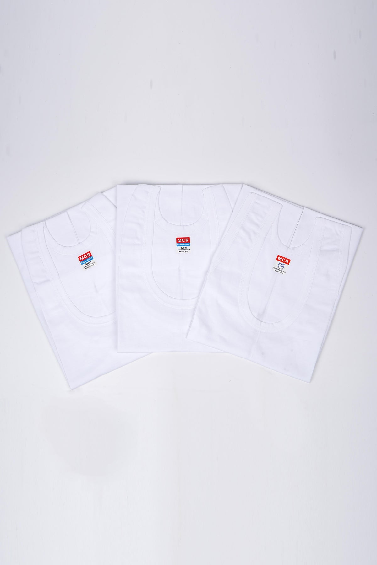 Grand Vest White RN (Pack Of 3)