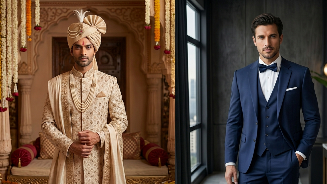 Perfect wedding dress for men traditional and modern celebration styles