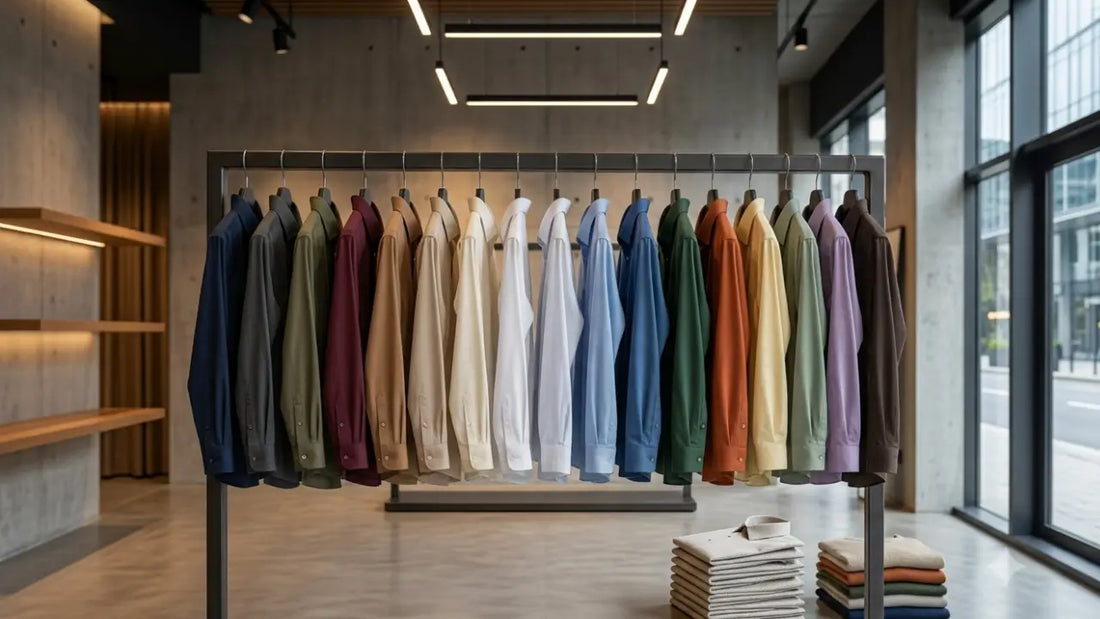 Premium solid color shirts for men