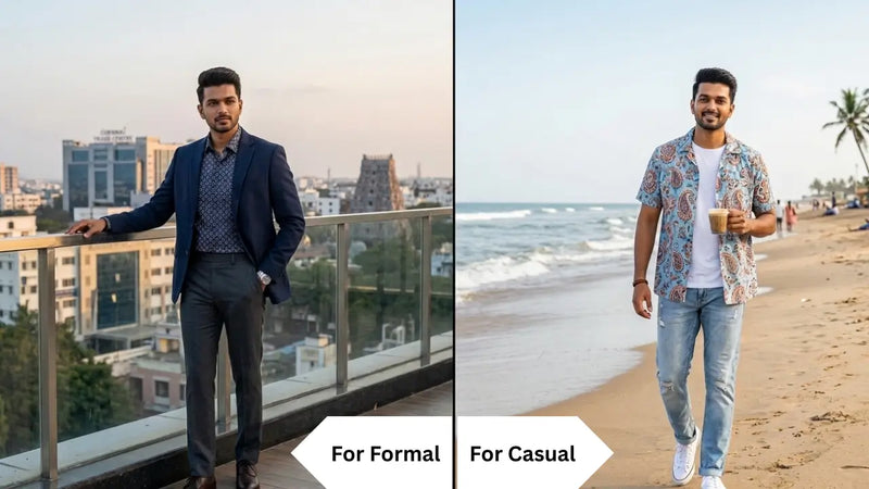From Casual to Smart: How Printed Shirts for Men Transform Your Style