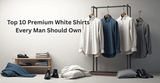 Premium white shirts for men – MCR Shopping