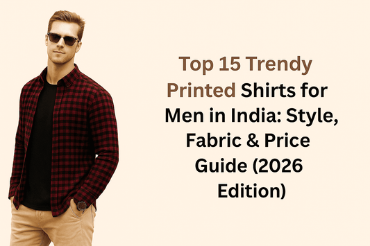  Trendy printed shirts for men in India 2026