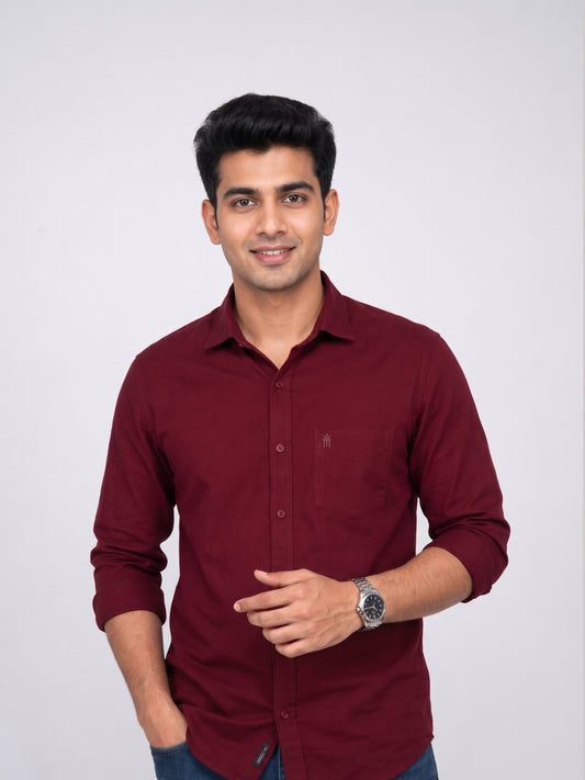 British Crown Casual Color Shirt - 81007