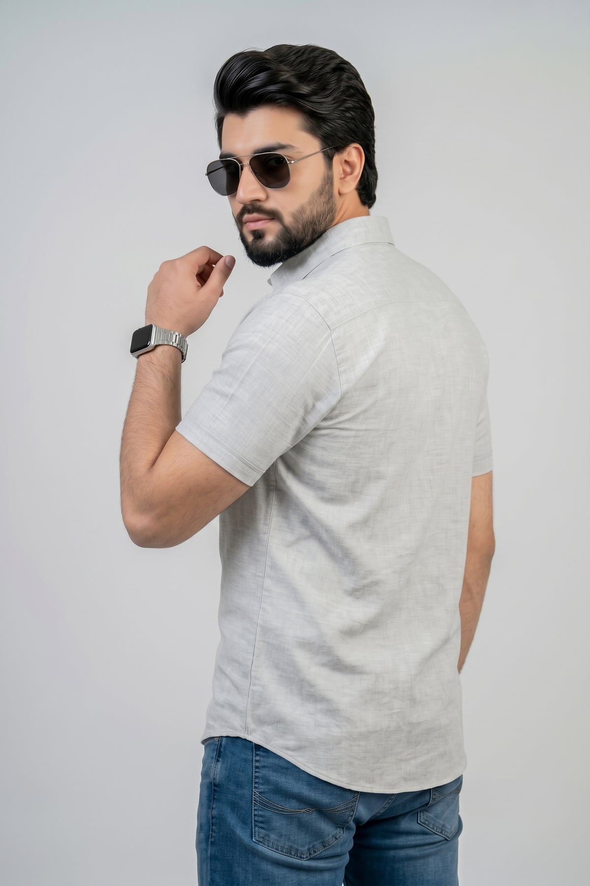MCR CLUB COLOUR 99102 Half Sleeve Formal Color Shirt For Men