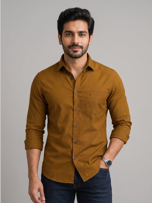 British Crown Casual Color Shirt - 81005