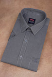 MCR Men Formal Colour Shirt - Dark grey 92057 ICE BERG