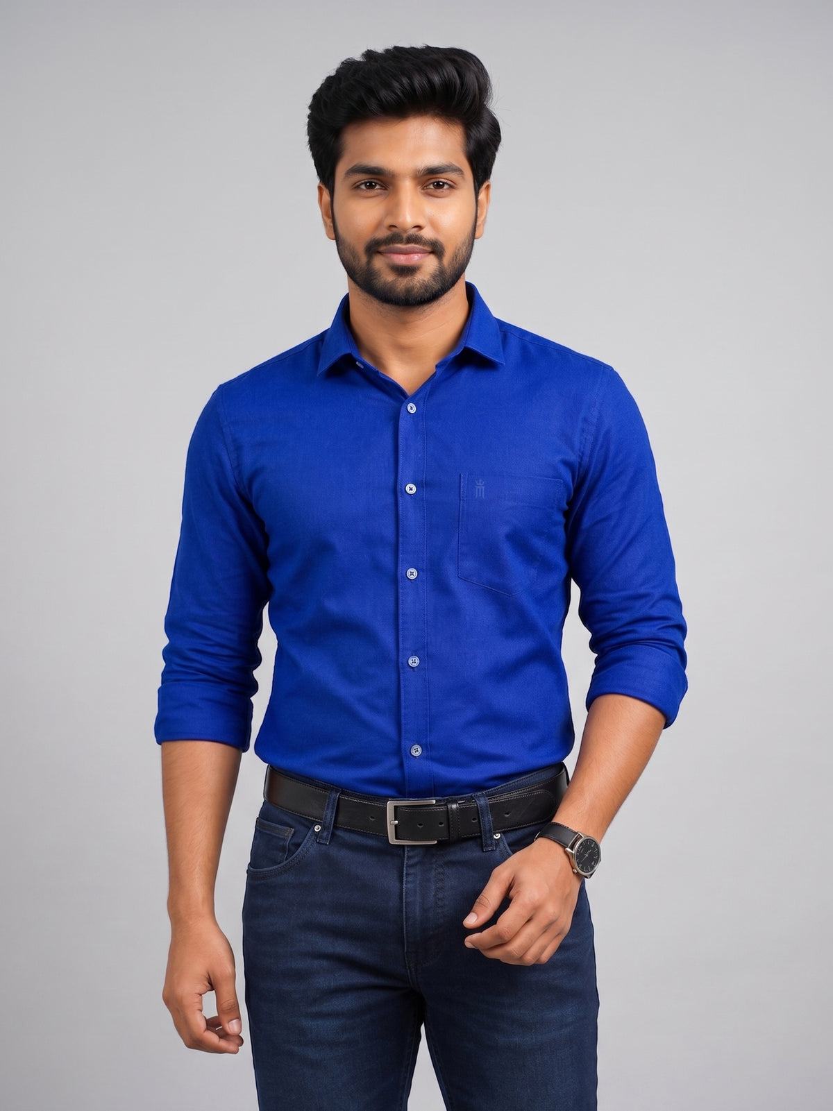 British Crown Casual Color Shirt - 81003