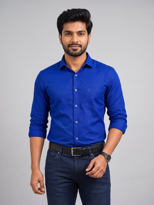 British Crown Casual Color Shirt - 81003