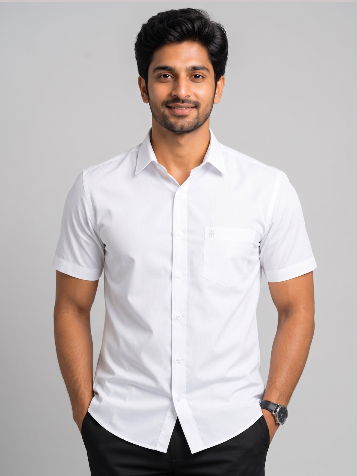 Magnet Formal White Shirt For Men