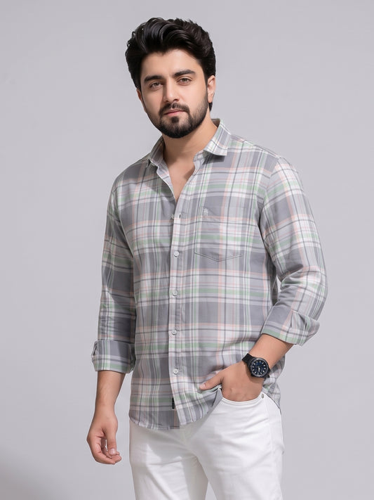 MCR OXFORD 89007 Full Sleeve Formal Color Shirt For Men