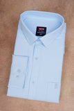MCR Men Formal Colour Shirt - Sky Blue 82503 Hydrogen
