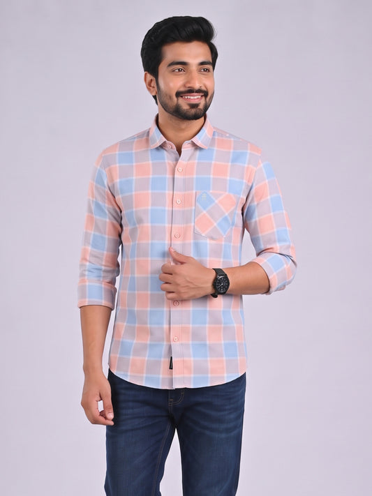 MCR OXFORD 89002 Full Sleeve Formal Color Shirt For Men