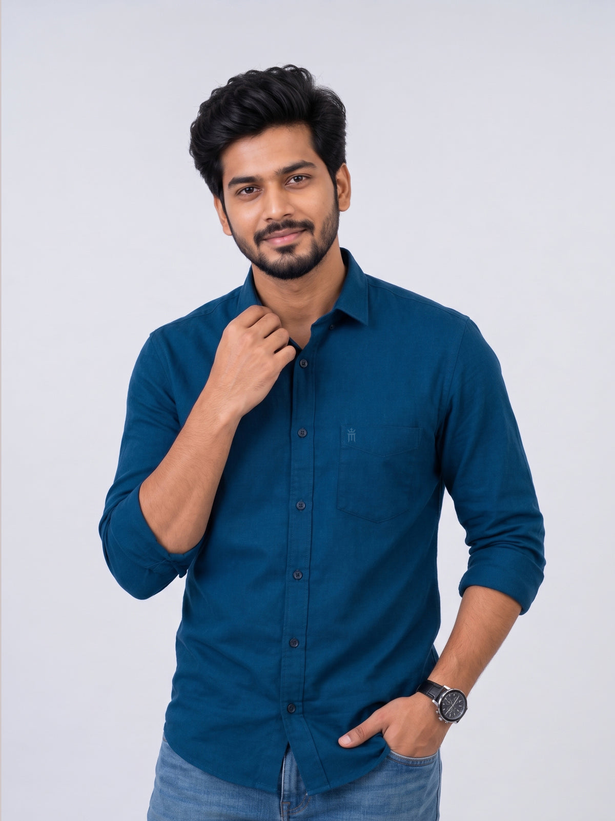British Crown Casual Color Shirt - 81006
