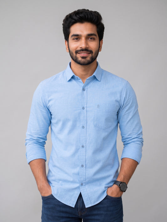 British Crown Casual Color Shirt - 81001