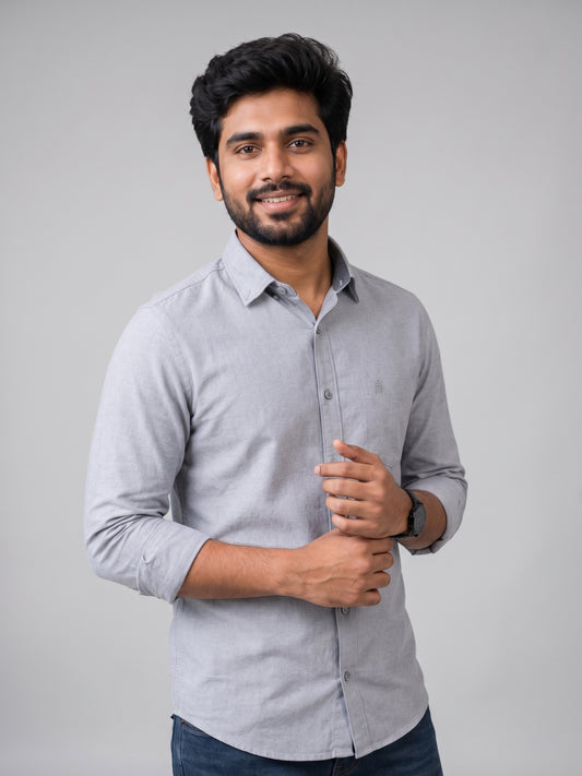 British Crown Casual Color Shirt - 81002