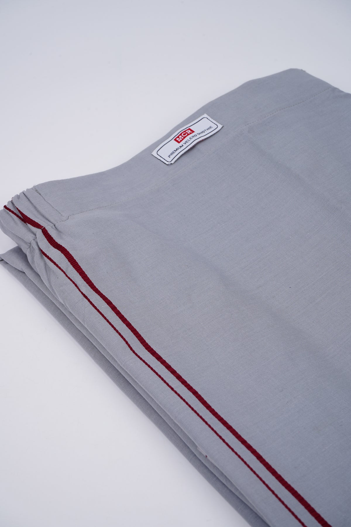 Easy Fit Cotton Dhoti - Ash Gray