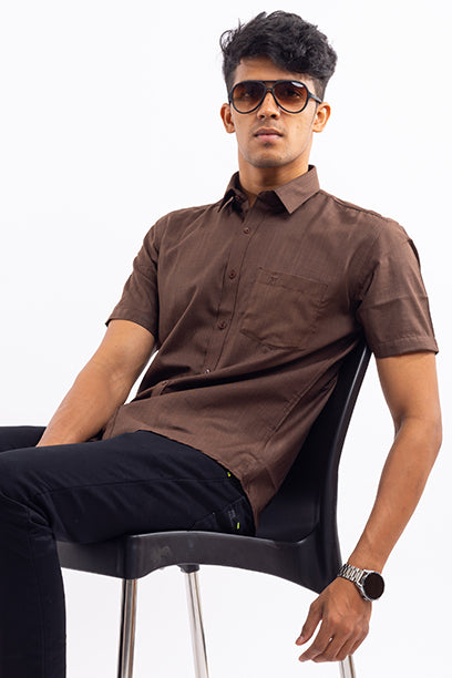 FRITZ COLOUR SHIRT HALF SLEEVE FOR MEN - 44006