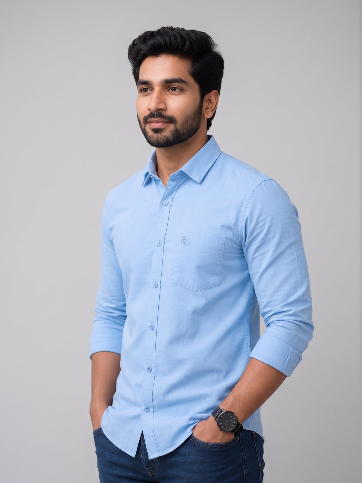 British Crown Casual Color Shirt - 81001