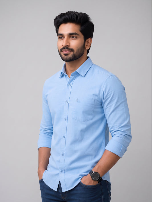 British Crown Casual Color Shirt - 81001