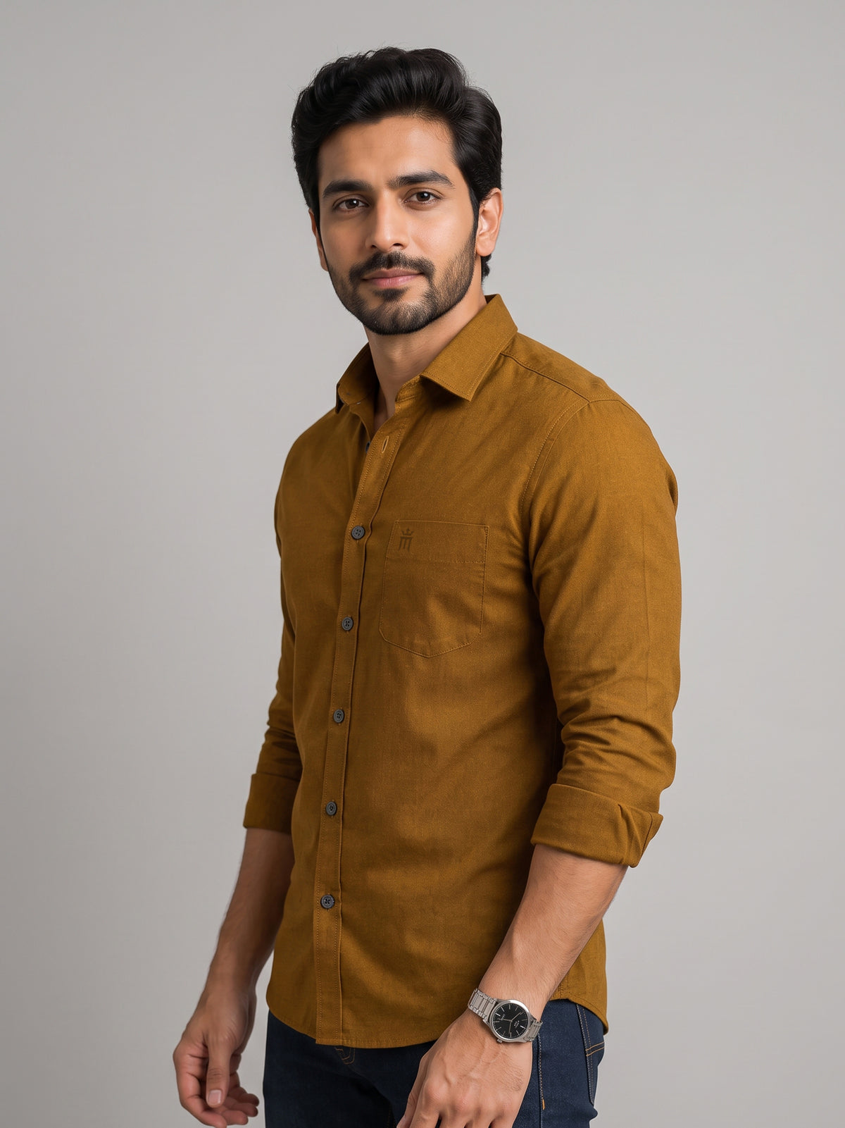 British Crown Casual Color Shirt - 81005