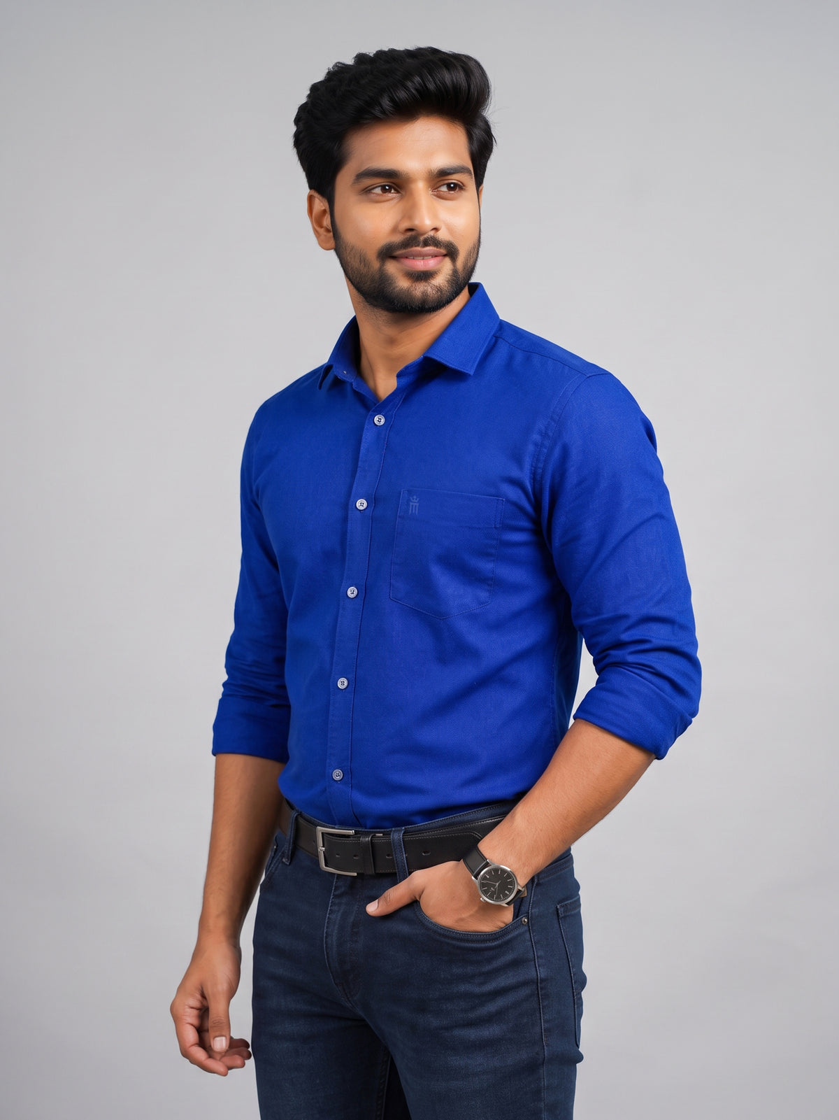 British Crown Casual Color Shirt - 81003