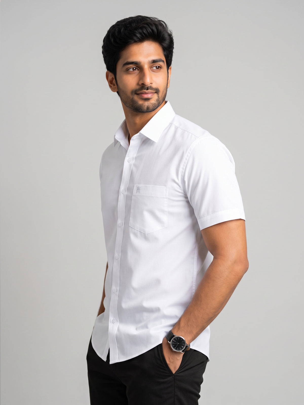 Magnet Formal White Shirt For Men