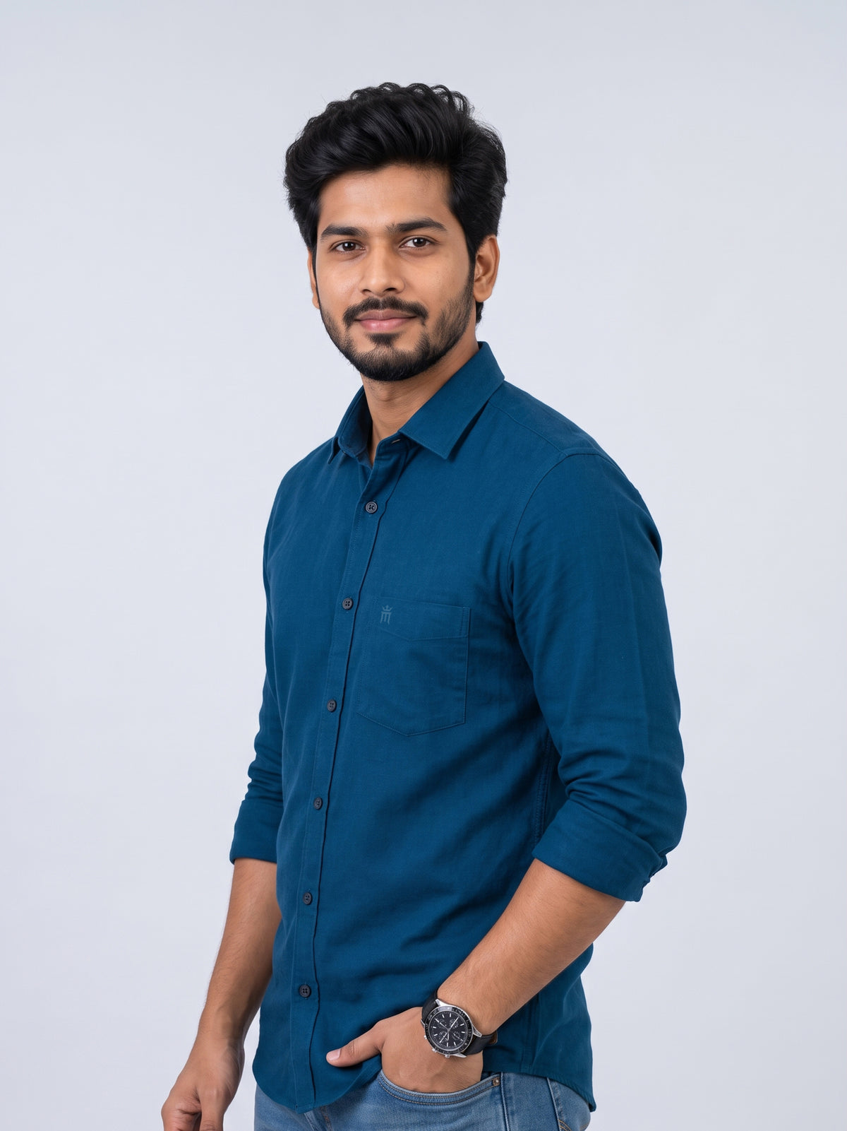 British Crown Casual Color Shirt - 81006