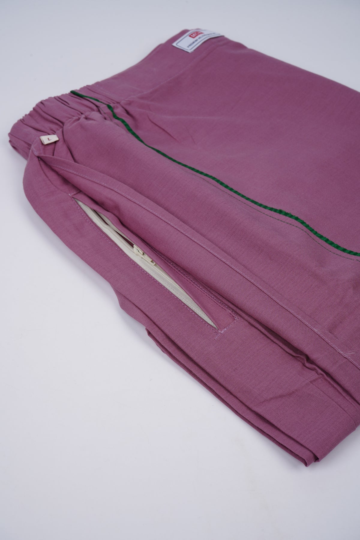 Easy Fit Cotton Dhoti - Dusty Rose