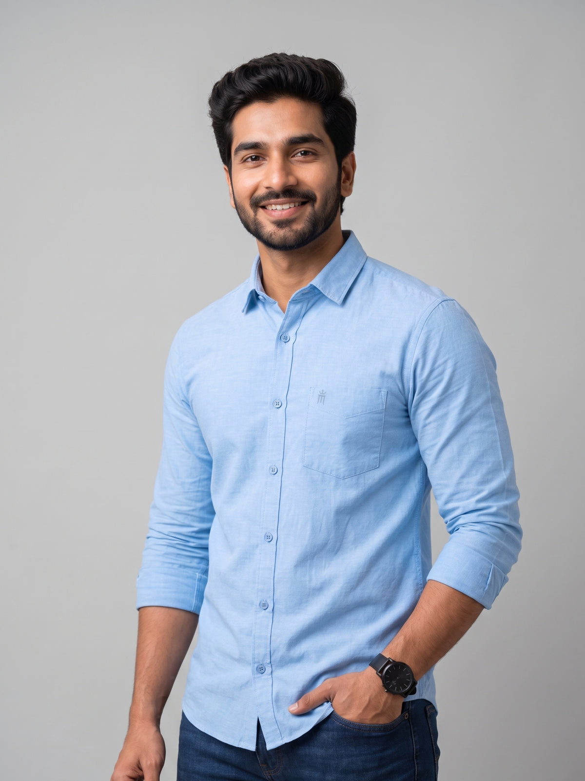 British Crown Casual Color Shirt - 81001