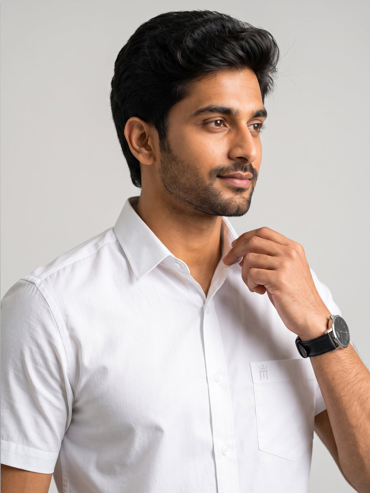 Magnet Formal White Shirt For Men
