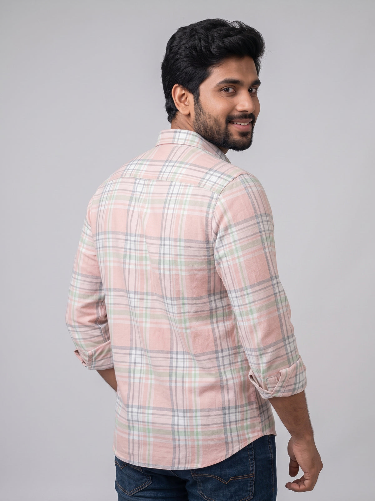 MCR OXFORD 89008 Full Sleeve Formal Color Shirt For Men