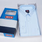MCR Men Formal Colour Shirt - Sky Blue 82503 Hydrogen