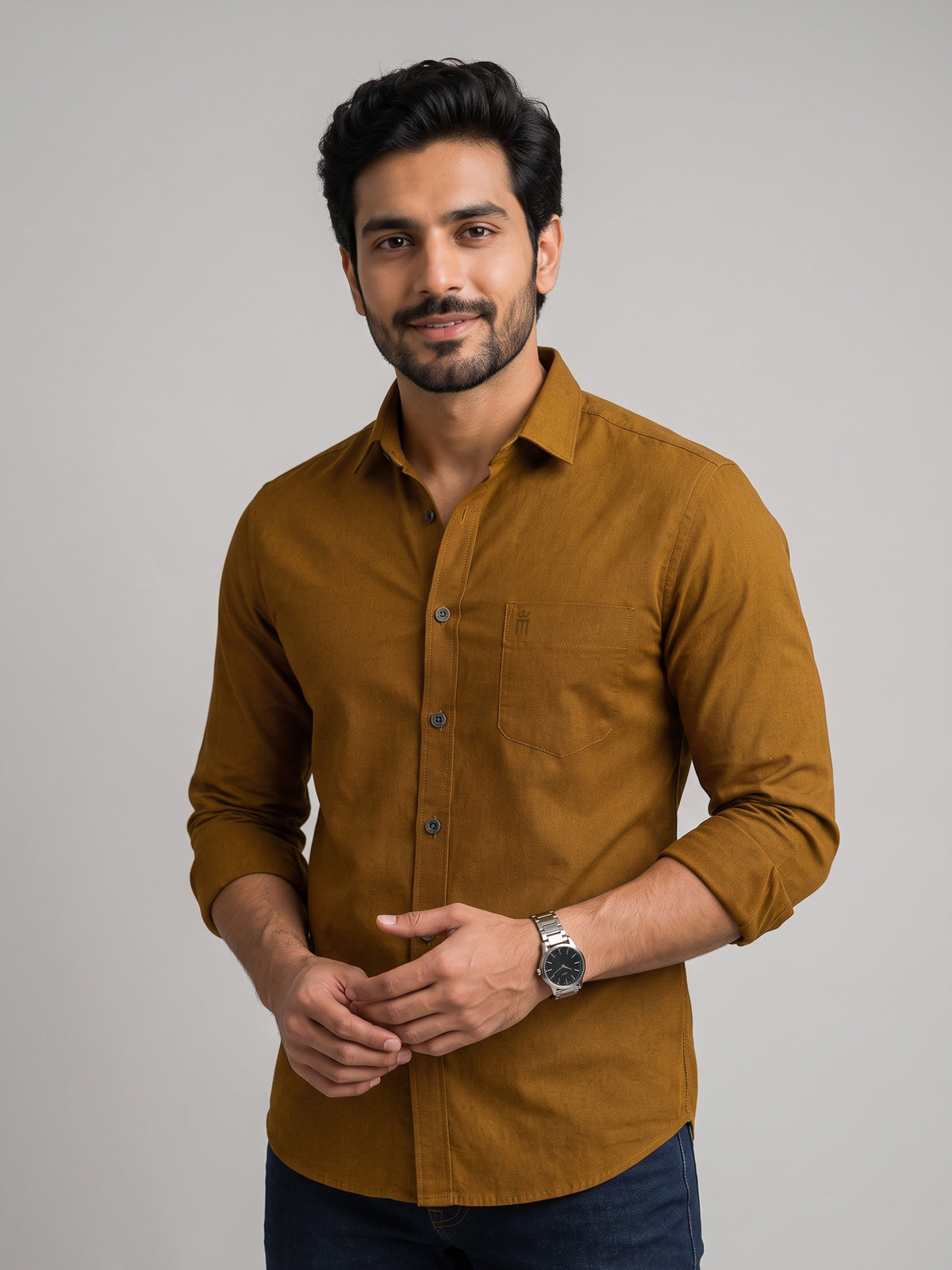British Crown Casual Color Shirt - 81005