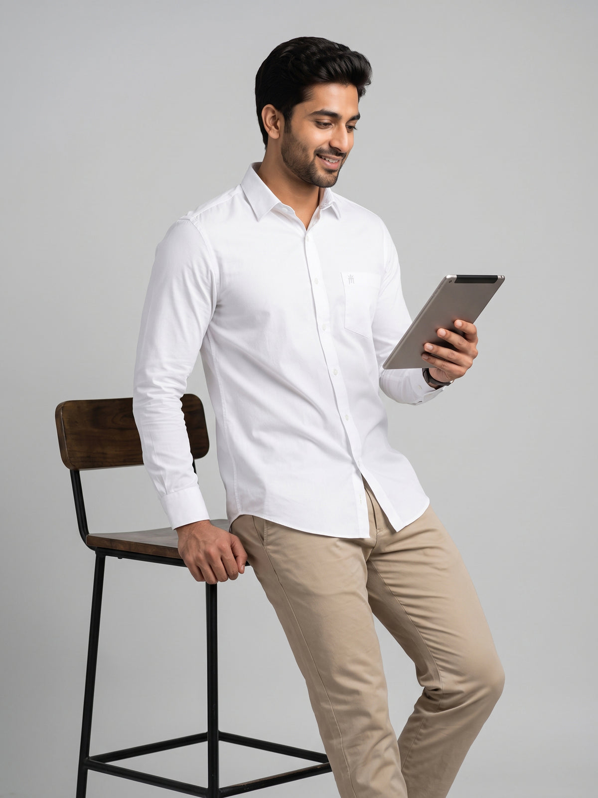 Magnet Formal White Shirt For Men